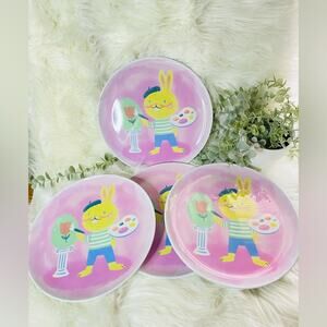 Set of 4 Spritz Easter Plates NEW!